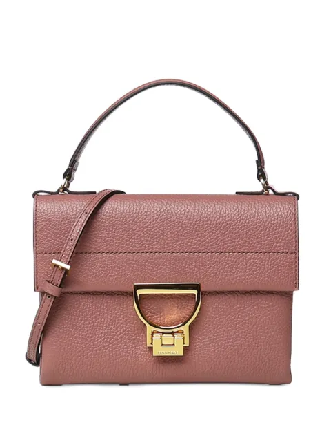 Coccinelle mini grainy leather tote bag Pink E1MD5190301