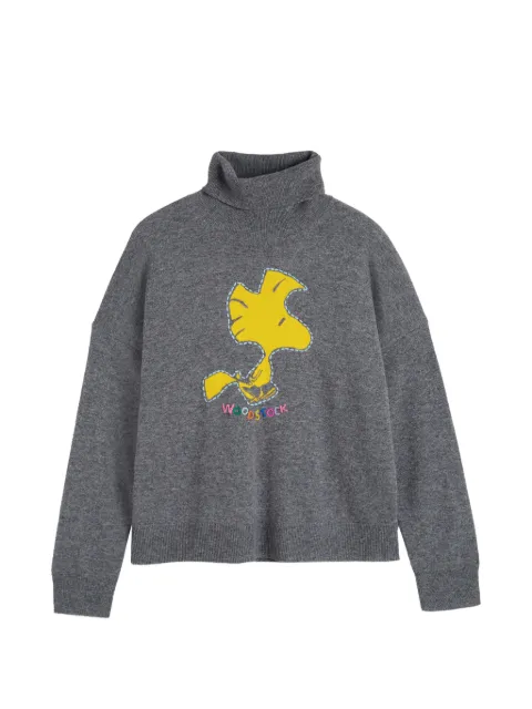 Chinti & Parker Woodstock turtleneck sweater Grey KAW2636GREY