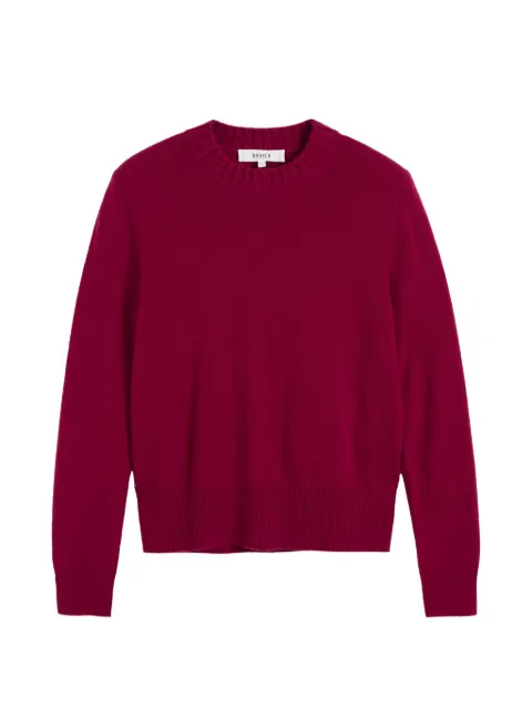Chinti & Parker cropped ribbed-trim sweater Red KPS2324