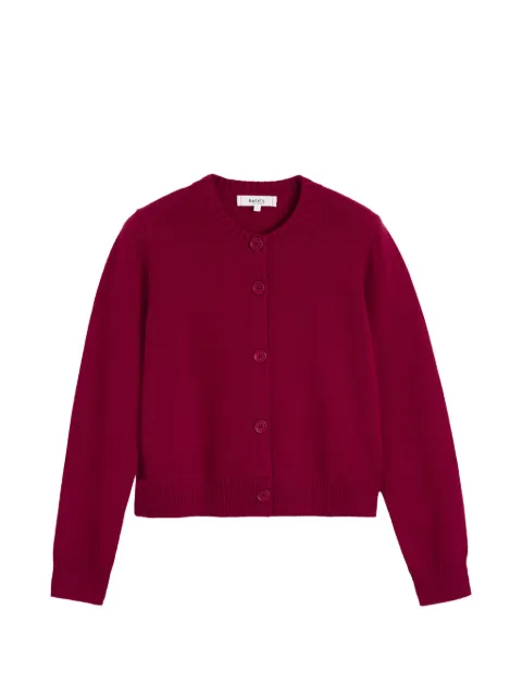 Chinti & Parker crew-neck cardigan Red KAW2451