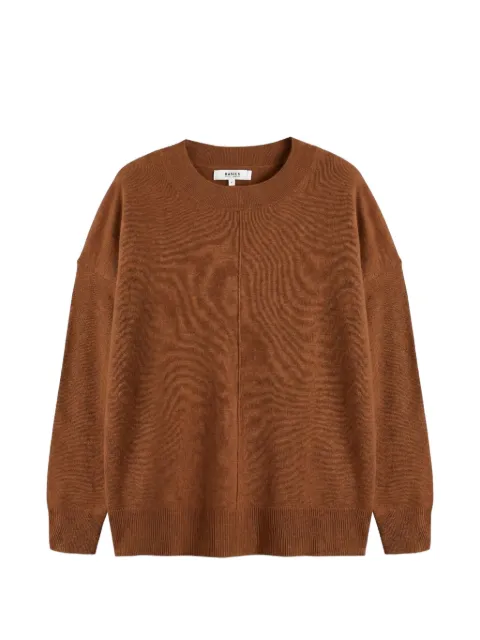 Chinti & Parker seam-detail slouchy sweater Brown KPS2322