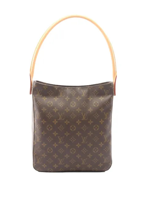 Louis Vuitton Pre-Owned 2001 Monogram Looping GM shoulder bag Brown XZ6SZENGLKPPRTZB