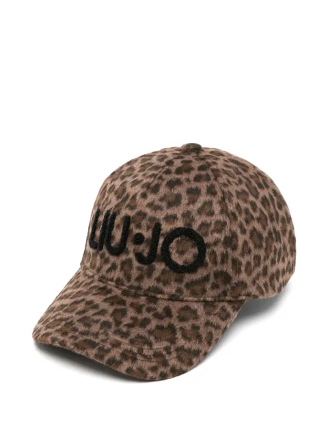 LIU JO leopard-print baseball cap Brown 2F6048T6089