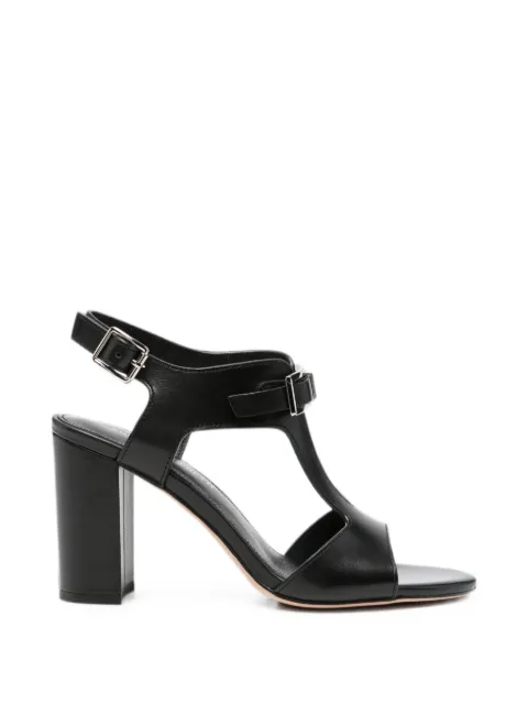 ADRIANNA FERETTI buckle-detail T-bar sandals Black 605126103