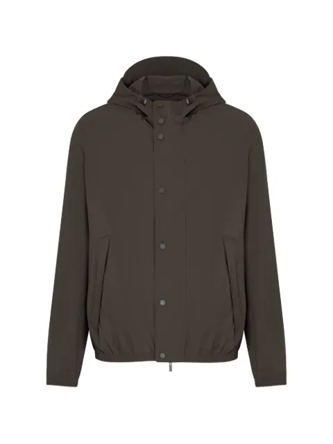 Armani Exchange press-stud jacket Brown XM000210AF1