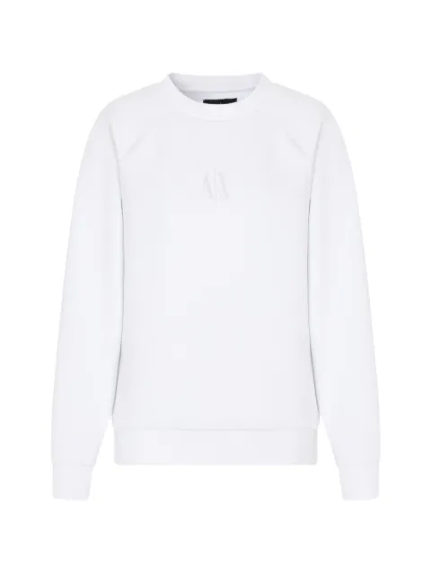 Armani Exchange logo-print sweatshirt White XW000826AF1