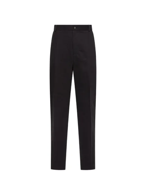 Moncler pressed-crease trousers Black L20912A00014599P6