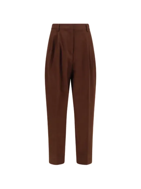 Fabiana Filippi Monili trousers Brown PAD216F298M265