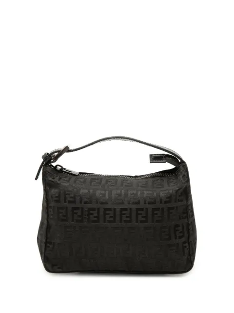 Fendi Pre-Owned 2000-2010 Zucchino Canvas handbag Black NVVVD2OYN9GPKZ7Y