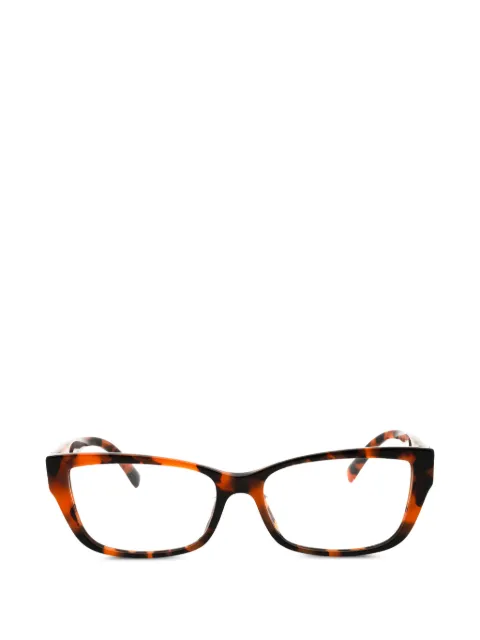 Versace tortoiseshell-effect cat-eye glasses Brown VE3284BA944