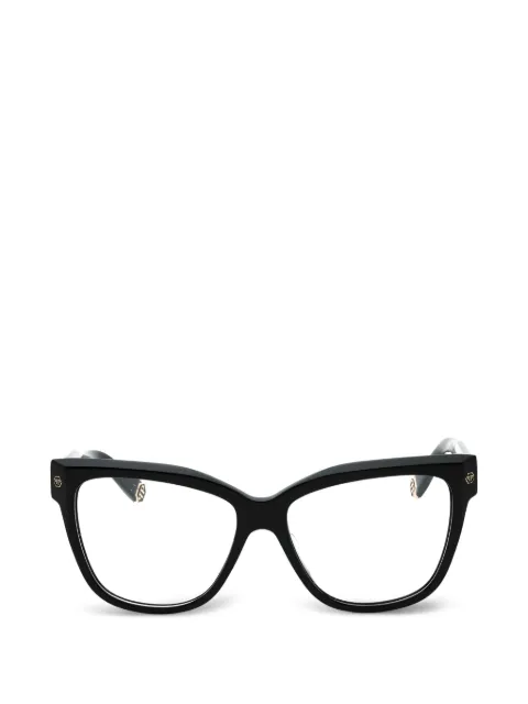Philipp Plein Eyewear cat-eye glasses Black VPP051M0700