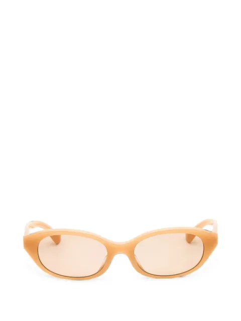 Burberry Eyewear BE4447D oval-frame sunglasses Neutrals BE4447D415073