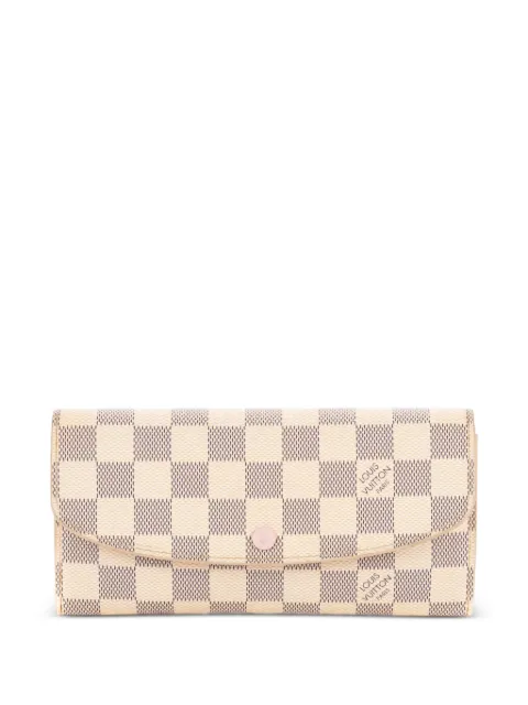 Louis Vuitton Pre-Owned Emilie Damier Azur wallet Neutrals TA1127