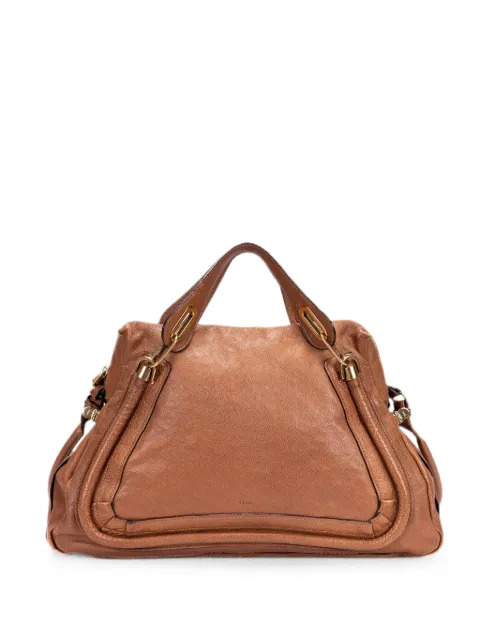 Chloé Pre-Owned Paraty shoulder bag Brown 02105612
