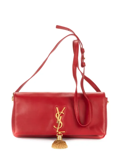 Saint Laurent Pre-Owned Kate tassel shoulder bag Red GLT6042761019