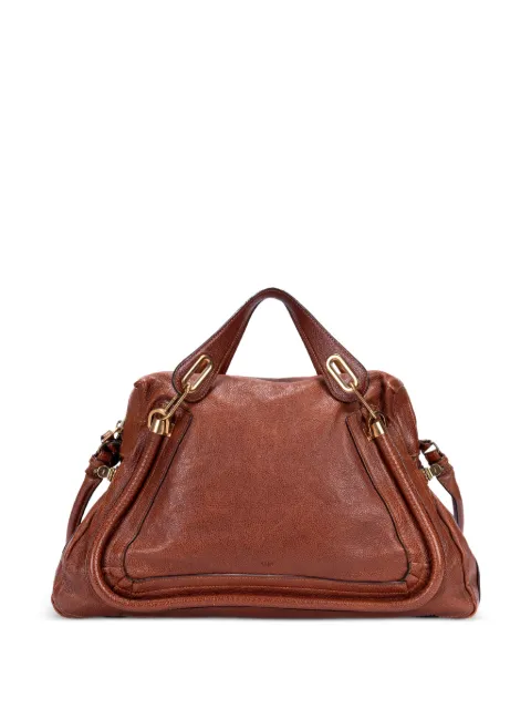 Chloé Pre-Owned Paraty shoulder bag Brown 04095612