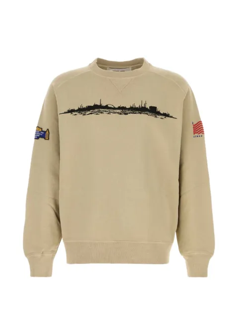 Golden Goose graphic-print sweatshirt Neutrals GUP02764P002630