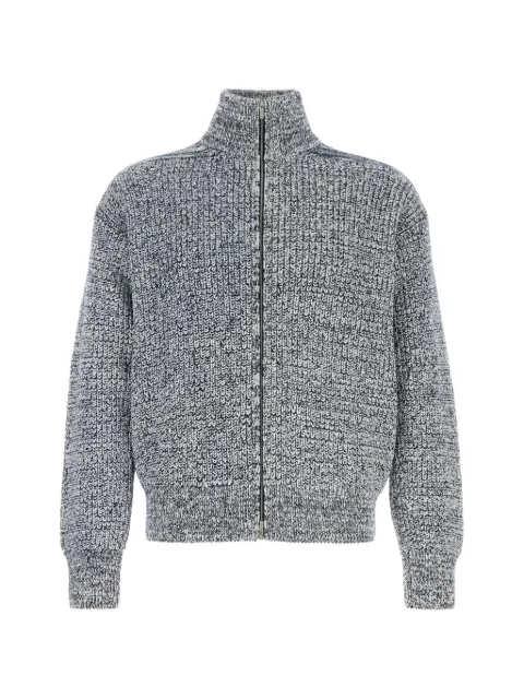 Ferragamo zip cardigan White 796070