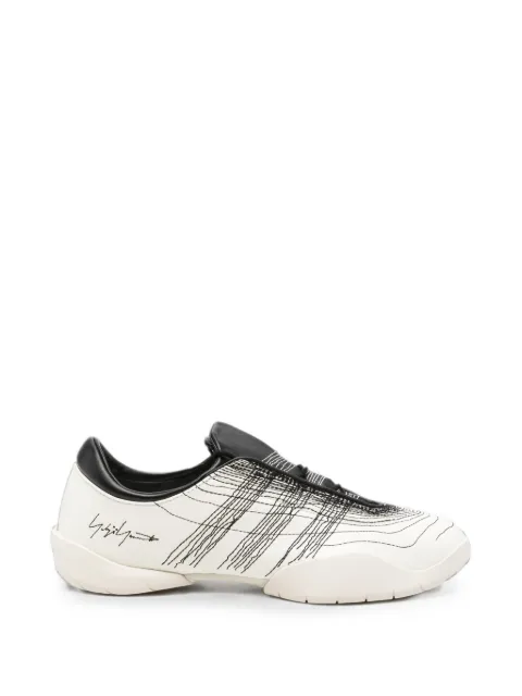 Y-3 logo-embroidered sneakers White KI7813