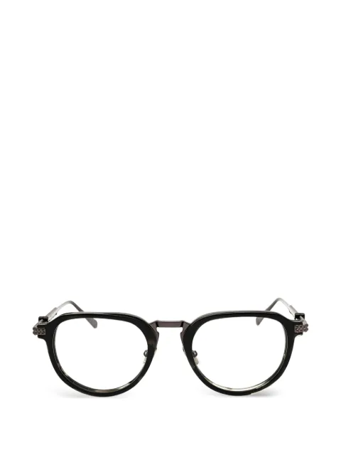 Philipp Plein Eyewear geometric-frame glasses Black VPP116V0530