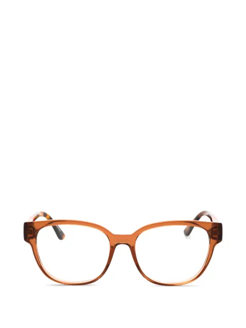 Lacoste round-frame glasses Brown L2953232