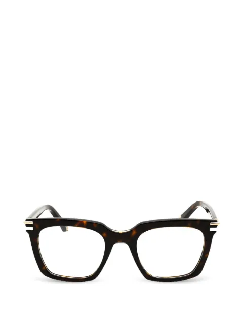 Philipp Plein Eyewear square-frame glasses Brown VPP115M0722
