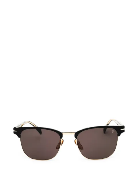 Eyewear by David Beckham browline-frame sunglasses Black DB7057FS0I46IR