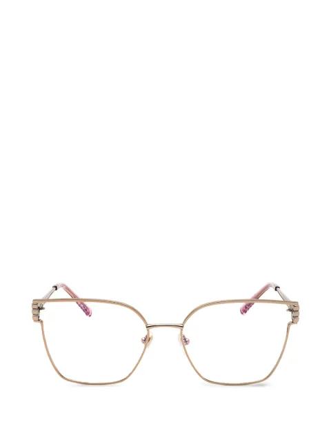 Chopard geometric-frame glasses Gold VCHL58M08FC