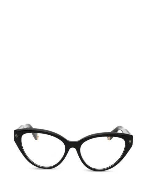 Philipp Plein Eyewear cat-eye glasses Black VPP052M0700