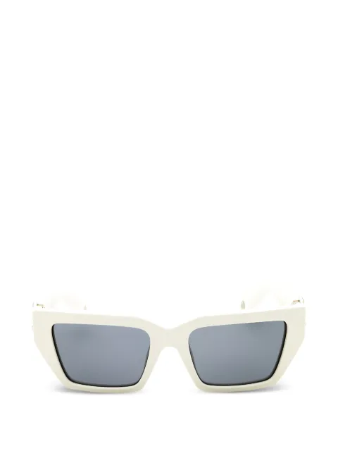 Roberto Cavalli logo-detail sunglasses White SRC016M847X