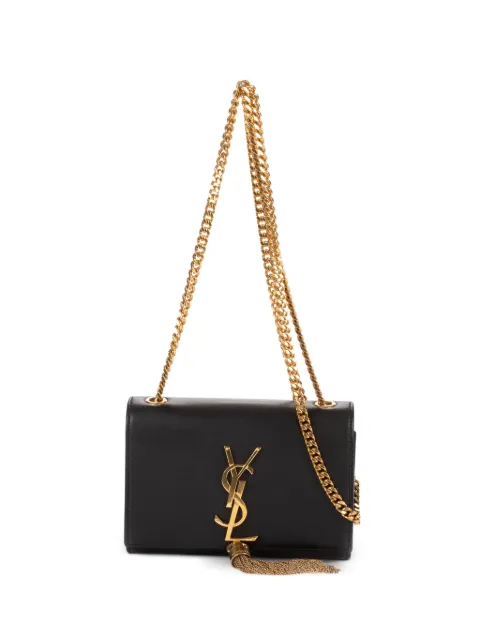 Saint Laurent Pre-Owned Kate Tassel shoulder bag Black PMR3541201015