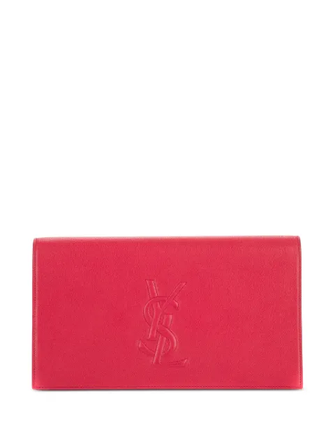 Saint Laurent Pre-Owned Belle de Jour clutch bag Red CLD3611200414