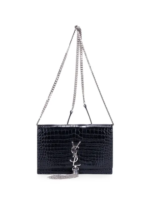 Saint Laurent Pre-Owned Kate Tassel shoulder bag Black GUE4521590719