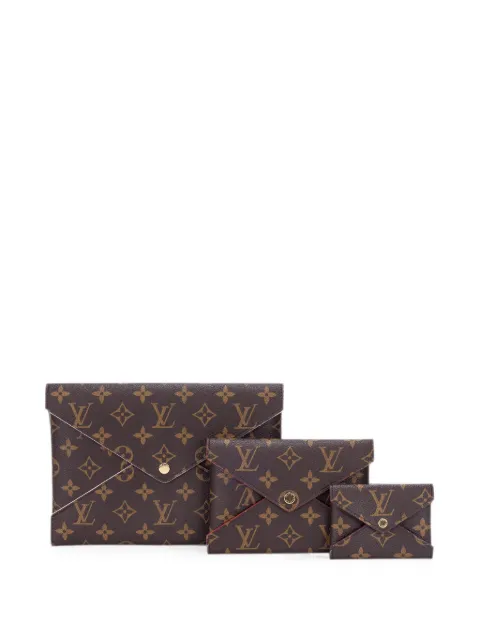 Louis Vuitton Pre-Owned Kirigami monogram pouch Brown CHIP
