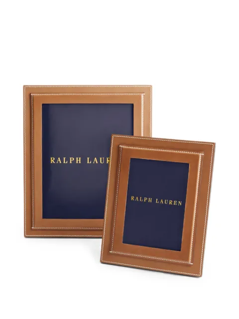 Ralph Lauren Home Brennan leather picture frame Brown 682662676001