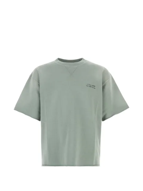 Golden Goose Robert Over logo-print short-sleeve T-shirt Green GUP02853P002632