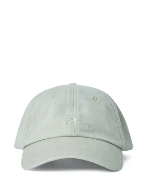 Stone Island logo-embroidered baseball cap Neutrals L2S159100007S0106