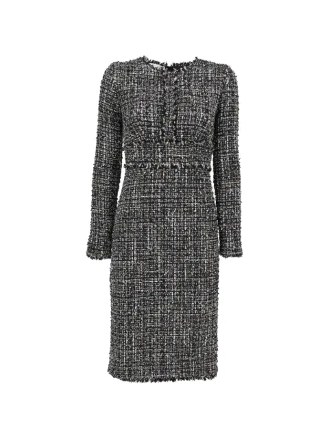 We by ila malù frayed-edge mini dress Black MR24112339
