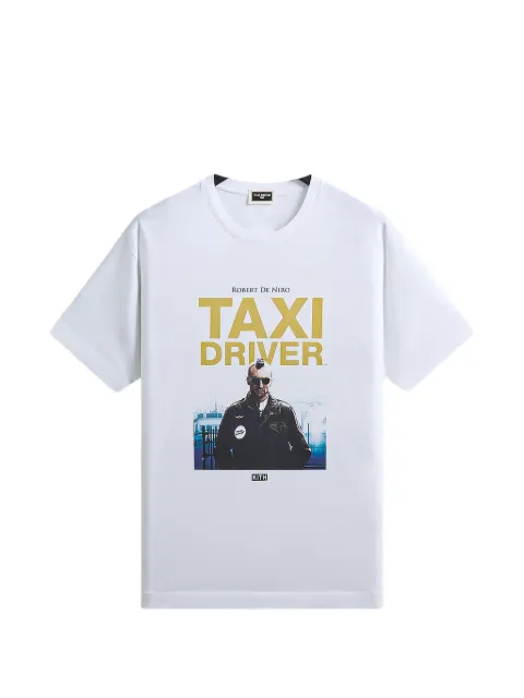 KITH Taxi Driver DVD Cover printed T-shirt White KHMG030006101