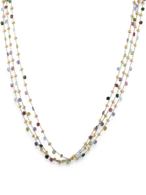 Marco Bicego multi-strand gemstone necklace Gold MB08062226