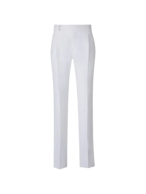 Scabal linen tailored trousers White X746SH5262SHLINO