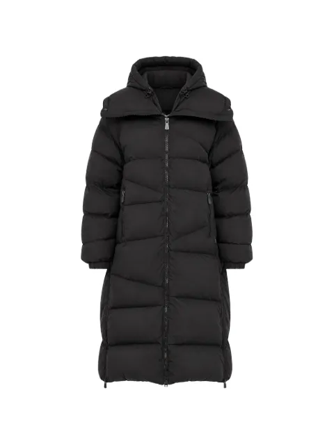Bacon Double hooded quilted coat Black BACPICAP448