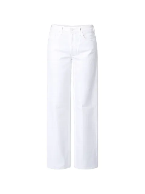 MOTHER wide-leg jeans White 12488BIANCO