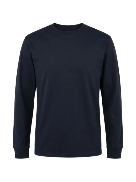 HANDVAERK long-sleeve crew-neck T-shirt Blue HAN2430