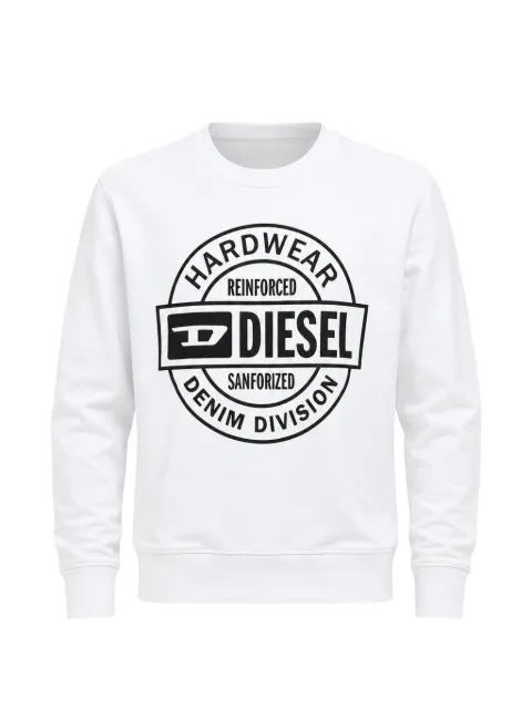 Diesel Hard Wear print sweater White A19704RJXAN100