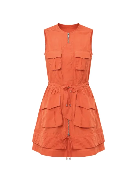 DSQUARED2 sleeveless mini dress Orange S1775CU0424S47223311