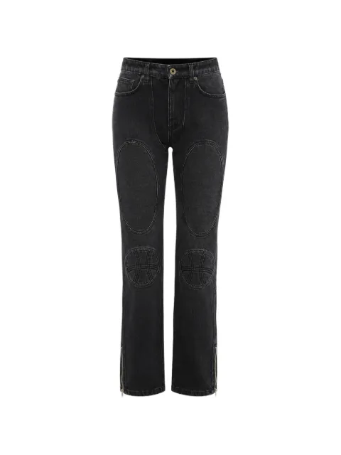 Jean Paul Gaultier lace-up jeans Black JE148LPD01600006