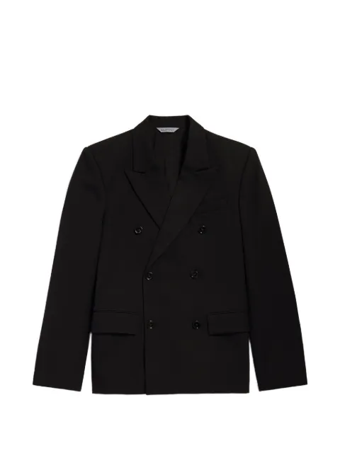 Balenciaga double-breasted blazer Black A001Y1TPT15