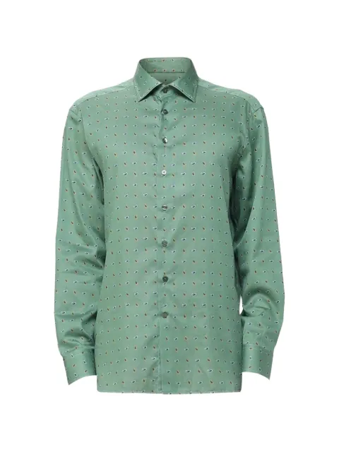 ETRO paisley-print shirt Green MRIB002599SA5T8X