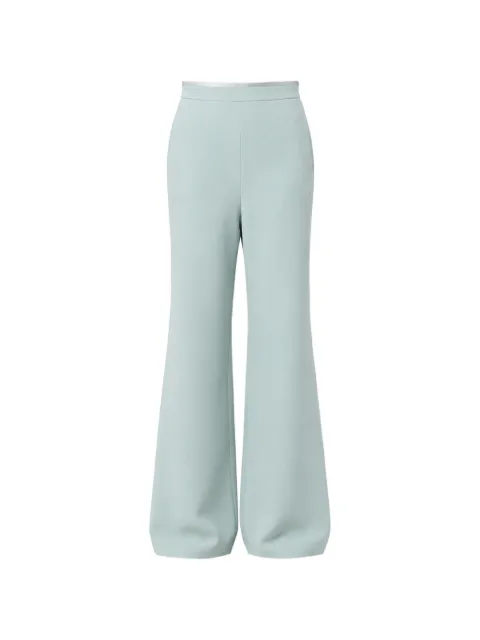 Valentino Garavani wide-leg silk trousers Blue BRB7151MM